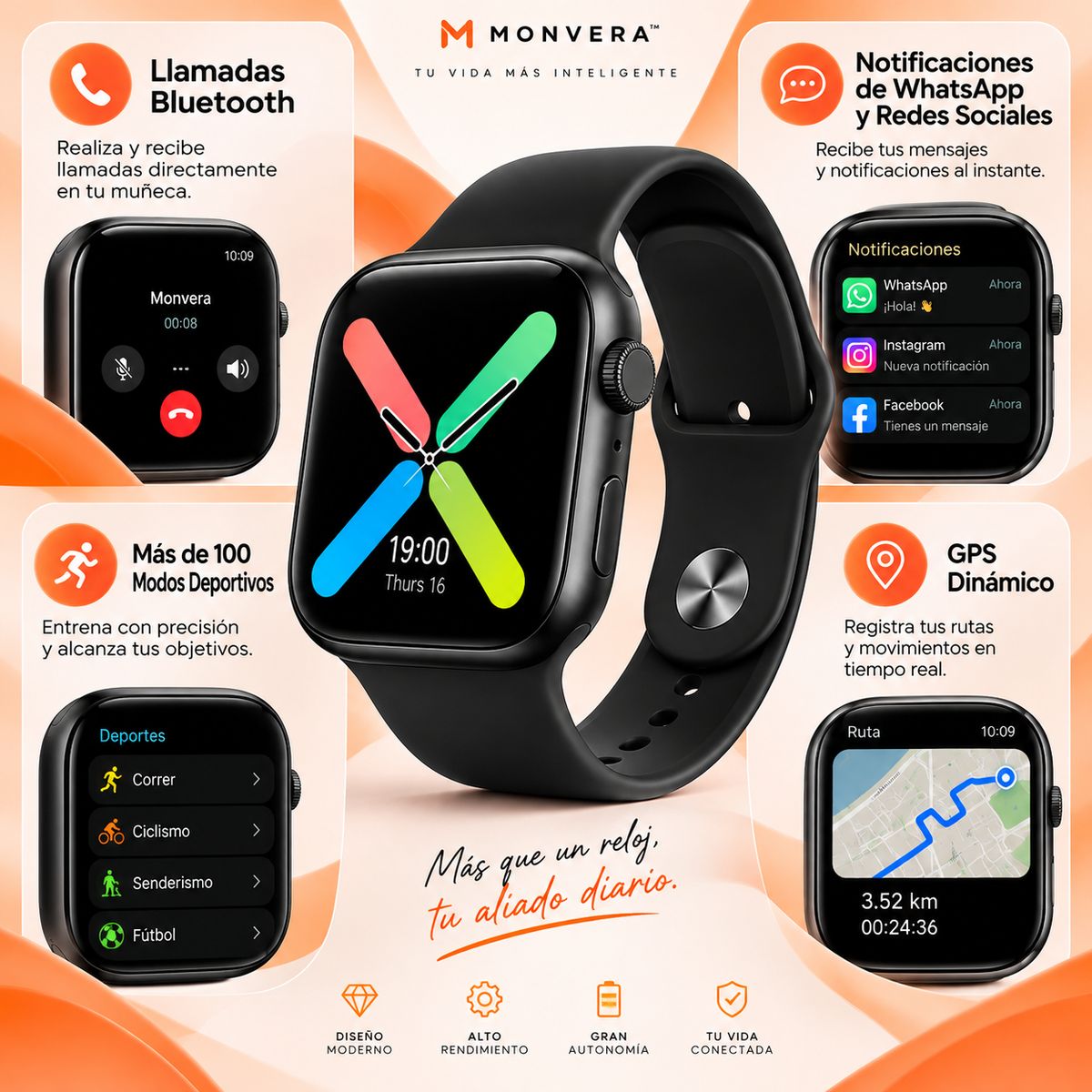 ⌚ Monvera™ Smartwatch Serie 10 — Tecnología y Estilo en Tu Muñeca | ¡Haz Tu Día Más Fácil!