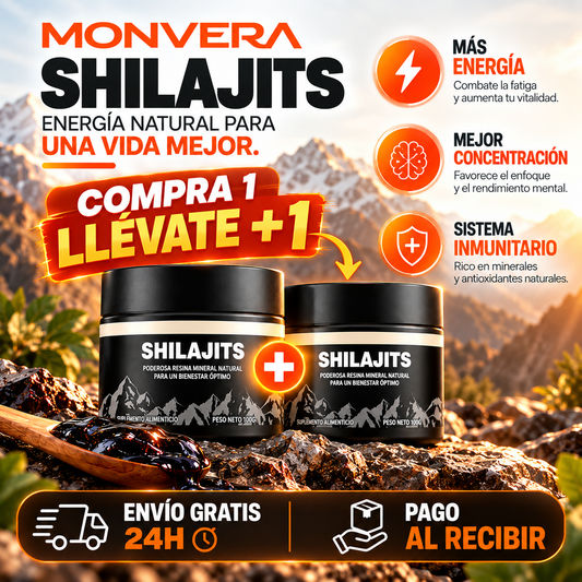 Shilajit Puro – Resina Mineral Natural 30g |🎁Compra 1 y Llévate +1 Gratis