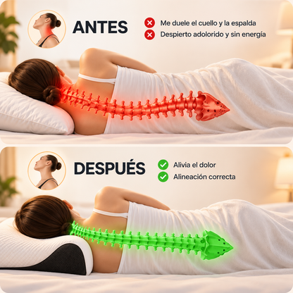 MonveraPlus™ — Almohada cervical para un descanso con mejor postura