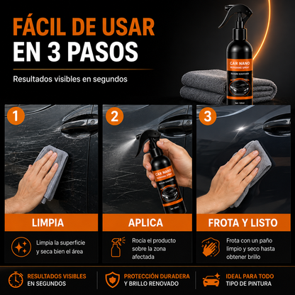 MonveraClean – Spray Reparación de Arañazos 120ml 🚗 | ¡Adiós a los arañazos!